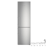 Двокамерний холодильник із зоною свіжості BioFresh та системою NoFrost Liebherr CBNef 4835 сріблястий