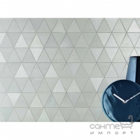 Мозаика из треугольников настенная 30,5x30,5 Atlas Concorde Mek Mosaico Diamond Wall Light Белая