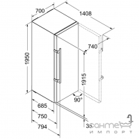 Морозильная камера Liebherr GN 5235 Comfort NoFrost белый