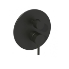 Змішувач для ванни/душа прихованого монтажу на 2 споживачі Paffoni Light LIG 018 NO матовий чорний