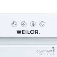 Вбудована кухонна витяжка Weilor PBE 6230 WH 1100 LED білий