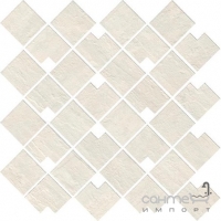 Декоративна мозаїка 28x28 Atlas Concorde Raw Block White Біла