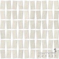 Керамогранитная мозаика декоративная 29x29,2 Atlas Concorde Raw Mosaico Castle White Белая