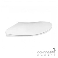 Сидіння для унітазу дюропласт slim softclose Volle Oliva 13-64-207(O) білий