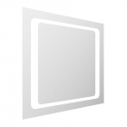 Зеркало квадратное со светодиодной подсветкой Volle 16-60-560 60х60 см