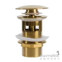 Донный клапан с переливом Rea REA-A9652 золото