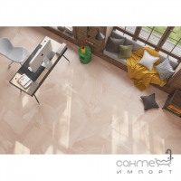 Ступень угловая правая 600x345x35 Zeus Ceramica Calcare Beige Бежевая SZRXCL3RR2