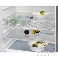 Окремий двокамерний холодильник із нижньою морозильною камерою Electrolux EN3853MOX сірий