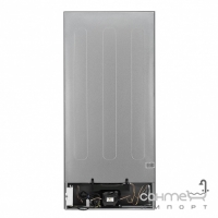 Окремий двокамерний холодильник із нижньою морозильною камерою Electrolux EN5284KOX сірий