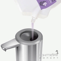 Сенсорный дозатор для жидкого мыла Simplehuman ST 1043 матовый хром