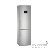 Двухкамерный холодильник с зоной свежести BioFresh и системой NoFrost Liebherr CBNies 4878 серебристый