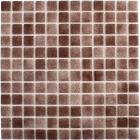 Мозаика 31,7x31,7 АкваМо Brown PW25208 Anti