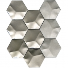 Мозаика L Antic Colonial Metal Acero Hexagon 24.5x24.5