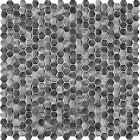 Мозаика L Antic Colonial Gravity Aluminium Hexagon Metal Titanium 30.7x30.4