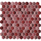 Мозаика L Antic Colonial Colors Aluminium Crimson 28.5x30.5