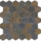 Мозаика L Antic Colonial Worn Hexagon Copper 30x30.5