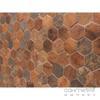 Мозаика L Antic Colonial Worn Hexagon Copper 30x30.5