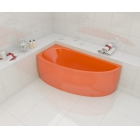 Цветная угловая ванна Redokss San Palermo левосторонняя 1500х700