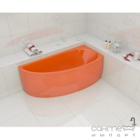 Цветная угловая ванна Redokss San Palermo правосторонняя 1500х700