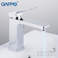 Прямоугольный смеситель для раковины Gappo Futura G1018