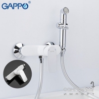 Змішувач для ванни Gappo Noar G2048-8, білий, хром