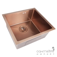 Кухонная мойка Imperial D4843BR PVD bronze Handmade 2.7/1.0 mm IMPD4843BRPVDH10 бронза сатин