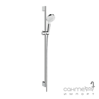 Душевой гарнитур без смесителя Hansgrohe Crometta Vario 26538400 белый, хром