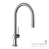 Смеситель для кухни с выдвижным изливом Hansgrohe Talis 2jet 72801000 хром