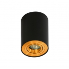 Точечный светильник накладной Azzardo Bross 1 AZ2955 золото, черный
