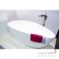 Отдельностоящая ванна из литого мрамора Fancy Marble Dolores 170 в цветах RAL