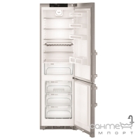 Двокамерний холодильник із зоною свіжості BioFresh та системою NoFrost Liebherr CNef 4835 сріблястий