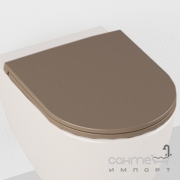 Сидіння для унітазу softclose Isvea Colorisvea Opaque 40KF0531I-S коричневе