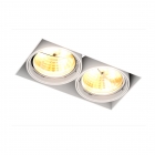 Точковий світильник на дві лампи Zuma Line Oneon DL 111-2 94364-WH Білий