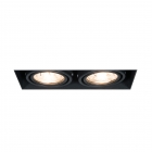 Точковий світильник на дві лампи Zuma Line Oneon DL 50-2 94362-BK Чорний