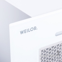 Вытяжка полновстраиваемая WeilorPBSR 72651 GLASS WH 1300 LED Strip белый