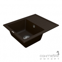 Кухонна мийка з кварцового каменю Vankor Lira LMP 02.55 кольору в асортименті
