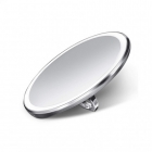 Дзеркало сенсорне кругле 10 см Simplehuman Compact ST3025, нержавіюча сталь