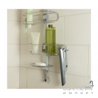 Склоочисник для ванної кімнати Simplehuman Shower BT1071, металевий, з присоскою для підвішування
