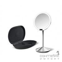 Зеркало сенсорное круглое 12 см Simplehuman Mini ST3004, нержавеющая сталь
