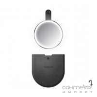 Зеркало сенсорное круглое 10 см Simplehuman Compact ST3025, нержавеющая сталь
