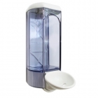 Дозатор для жидкого мыла локтевой 0,8 л Mar Plast Acqualba A63001, пластик 