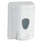 Дозатор для рідкого мила 0,55 л Mar Plast Prestige A77511WIN, білий удароміцний пластик