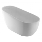 Окремостояча ванна зі штучного каменю Ponsi Beta BVV02 біла матова