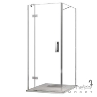 Прямокутна душова кабіна без піддону Ravak SmartLine SMSD2-120 A + SMPS-90 1200x900 хром/прозоре скло