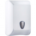 Держатель бумаги туалетной в пачках Mar Plast PLUS A83601, пластик белый