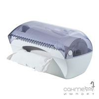 Тримач паперових рушників переносний Mar Plast PLUS Combinotto A66601, білий пластик