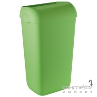 Урна для мусора 23 л Mar Plast COLORED A74201VE, напольно-навесная, крепления в комплекте