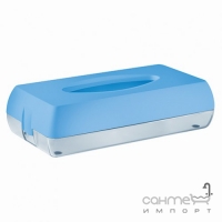Тримач косметичних серветок Mar Plast COLORED A687AZ, пластик блакитний