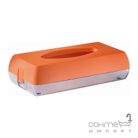 Тримач серветок косметичних Mar Plast COLORED A68700AR, пластик помаранчевий