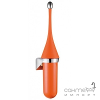 Ёршик для унитаза настенный Mar Plast COLORED A65801AR, пластик оранжевый